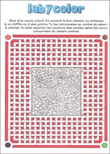 Labyrinthe &agrave; imprimer