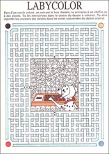 Labyrinthe &agrave; imprimer