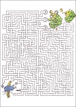Labyrinthe &agrave; imprimer