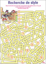 Labyrinthe &agrave; imprimer