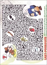 Labyrinthe &agrave; imprimer