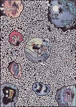 Labyrinthe &agrave; imprimer