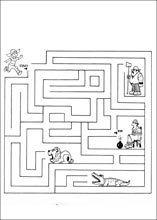 Labyrinthe &agrave; imprimer