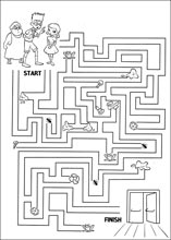 Labyrinthe &agrave; imprimer