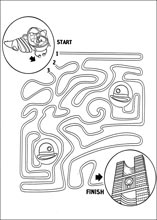 Labyrinthe &agrave; imprimer