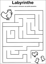 Labyrinthe &agrave; imprimer