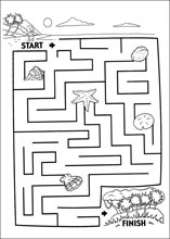 Labyrinthe &agrave; imprimer