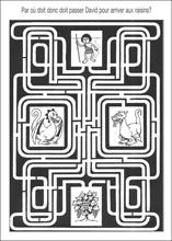 Labyrinthe &agrave; imprimer