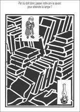 Labyrinthe &agrave; imprimer