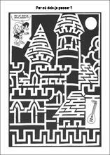 Labyrinthe &agrave; imprimer