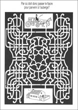 Labyrinthe &agrave; imprimer