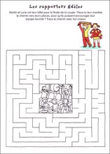 Labyrinthe &agrave; imprimer