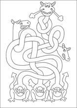 Labyrinthe &agrave; imprimer