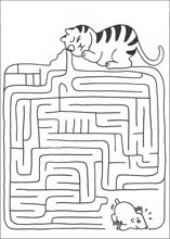 Labyrinthe &agrave; imprimer