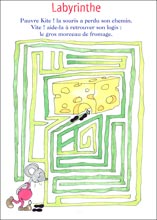 Labyrinthe &agrave; imprimer