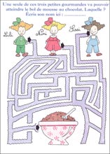 Labyrinthe &agrave; imprimer