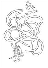 Labyrinthe &agrave; imprimer