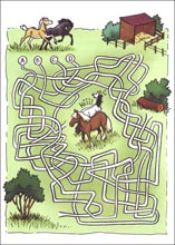 Labyrinthe &agrave; imprimer
