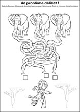 Labyrinthe &agrave; imprimer