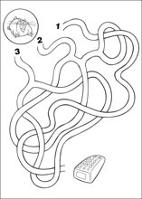 Labyrinthe &agrave; imprimer