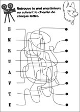 Labyrinthe &agrave; imprimer