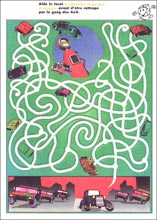 Labyrinthe &agrave; imprimer