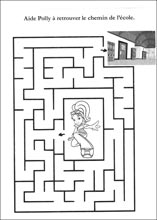 Labyrinthe &agrave; imprimer