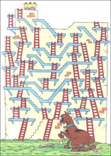 Labyrinthe &agrave; imprimer