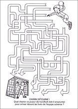 Labyrinthe &agrave; imprimer