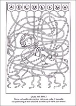 Labyrinthe &agrave; imprimer