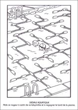 Labyrinthe &agrave; imprimer