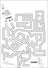 Labyrinthe &agrave; imprimer