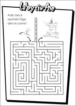 Labyrinthe &agrave; imprimer