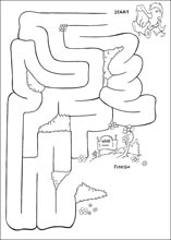 Labyrinthe &agrave; imprimer