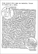 Labyrinthe &agrave; imprimer
