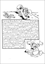 Labyrinthe &agrave; imprimer