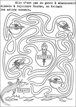 Labyrinthe &agrave; imprimer