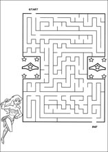 Labyrinthe &agrave; imprimer
