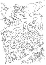 Labyrinthe &agrave; imprimer