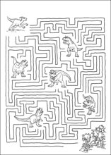 Labyrinthe &agrave; imprimer