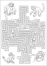 Labyrinthe &agrave; imprimer