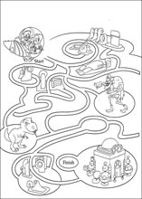 Labyrinthe &agrave; imprimer