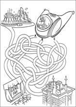 Labyrinthe &agrave; imprimer