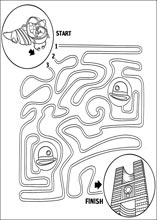 Labyrinthe &agrave; imprimer