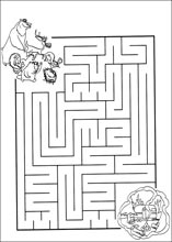 Labyrinthe &agrave; imprimer