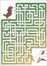 Labyrinthe &agrave; imprimer