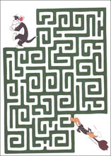 Labyrinthe &agrave; imprimer