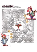 Labyrinthe &agrave; imprimer