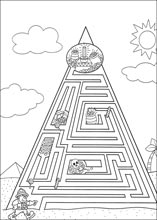 Labyrinthe &agrave; imprimer