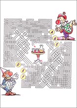 Labyrinthe &agrave; imprimer
